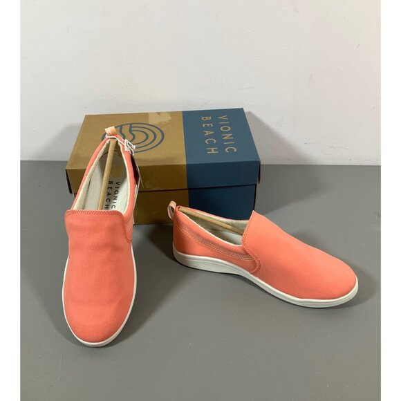 Marshall Womens Canvas Laceless Slip-on Sneakers Size 9M - Picture 6 of 12